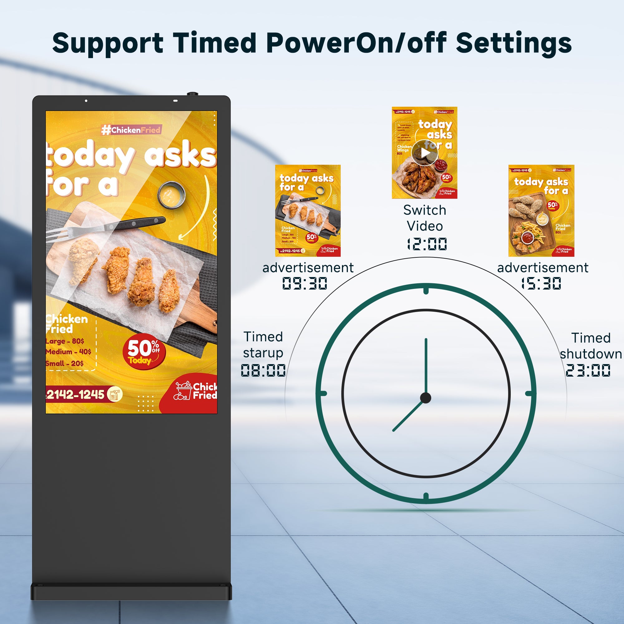 YIXZSWD Outdoor Digital Signage Display