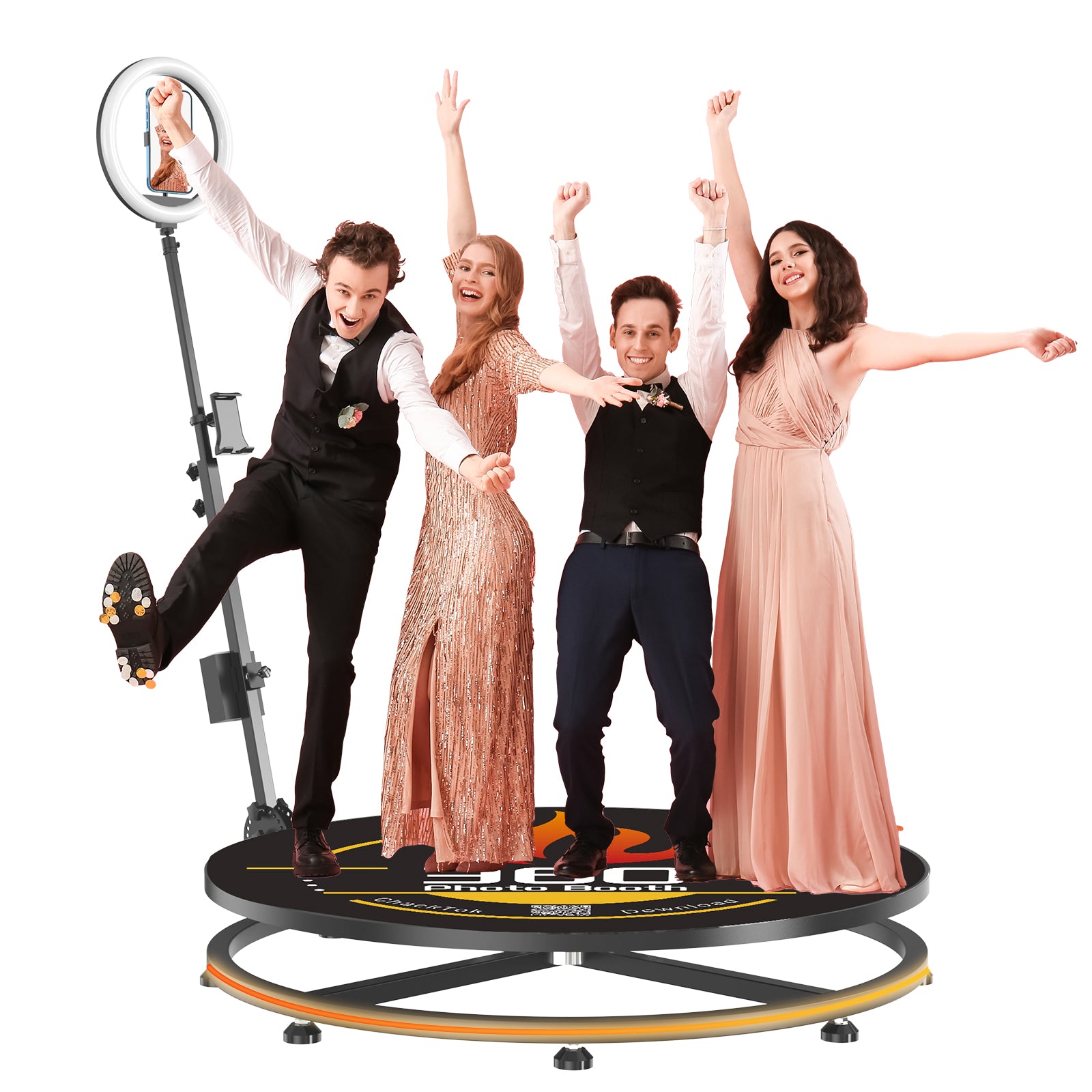 HARZHI 38.8inch 360 Photo Booth (CD Model)