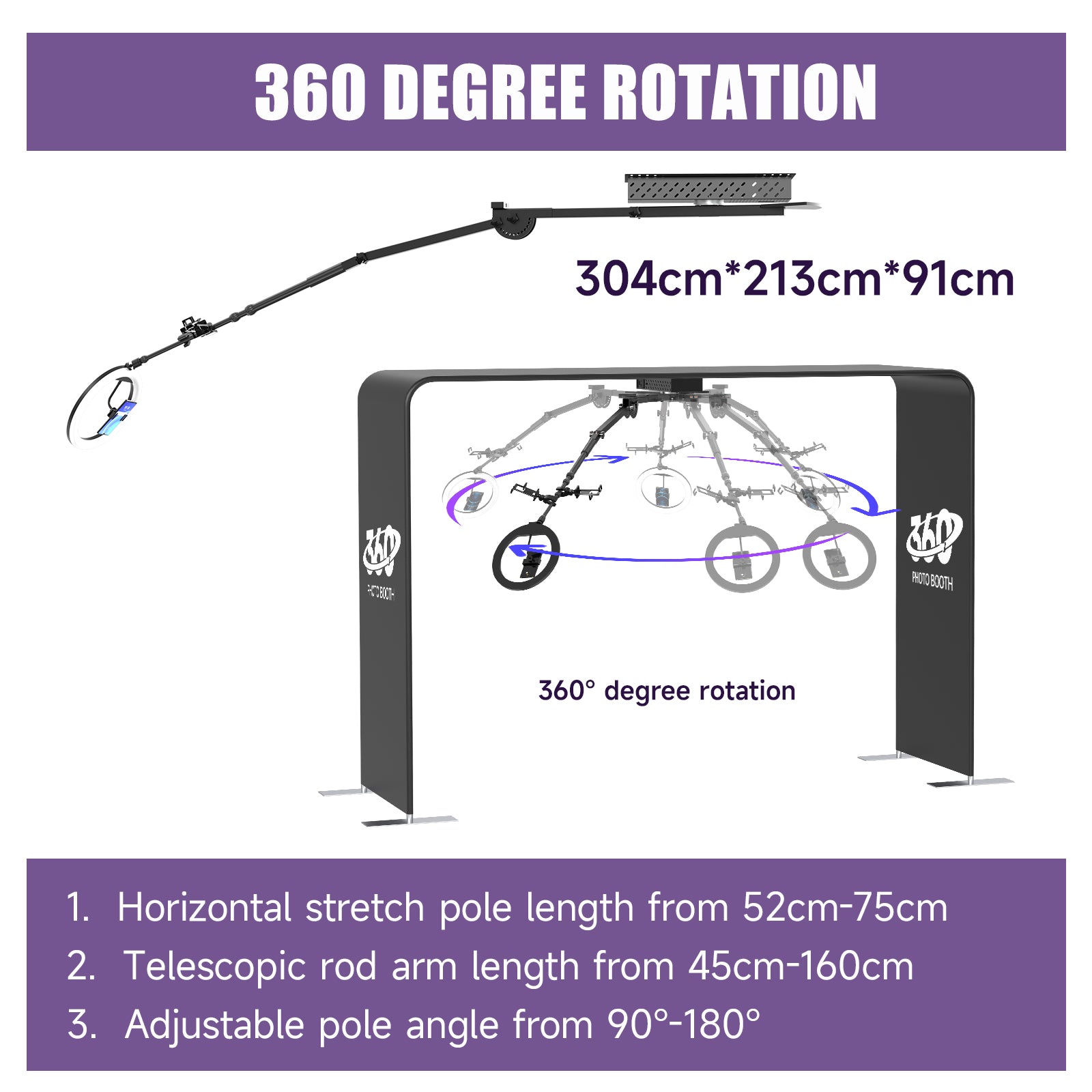 Overhead 360 Photo Booth