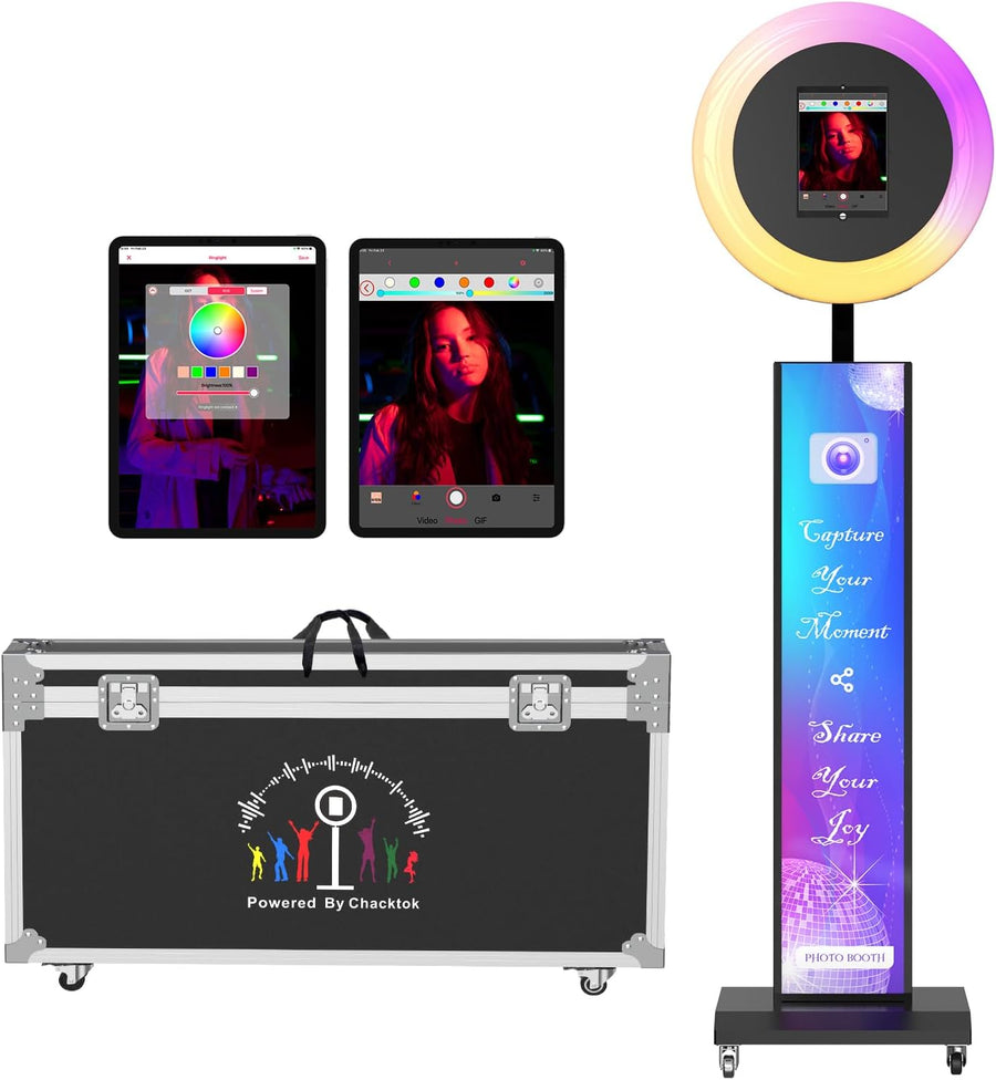 HARZHI iPad Photo Booth CD Model for mobile selfie booth events