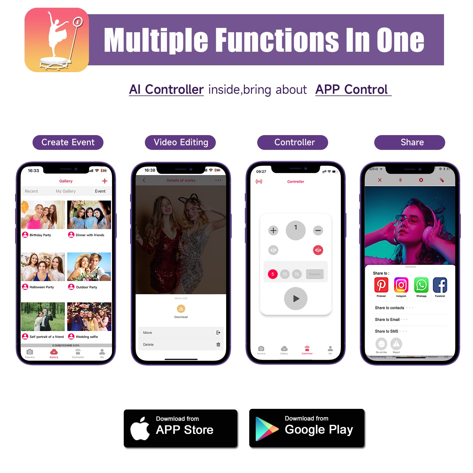 Overhead 360 Photo Booth