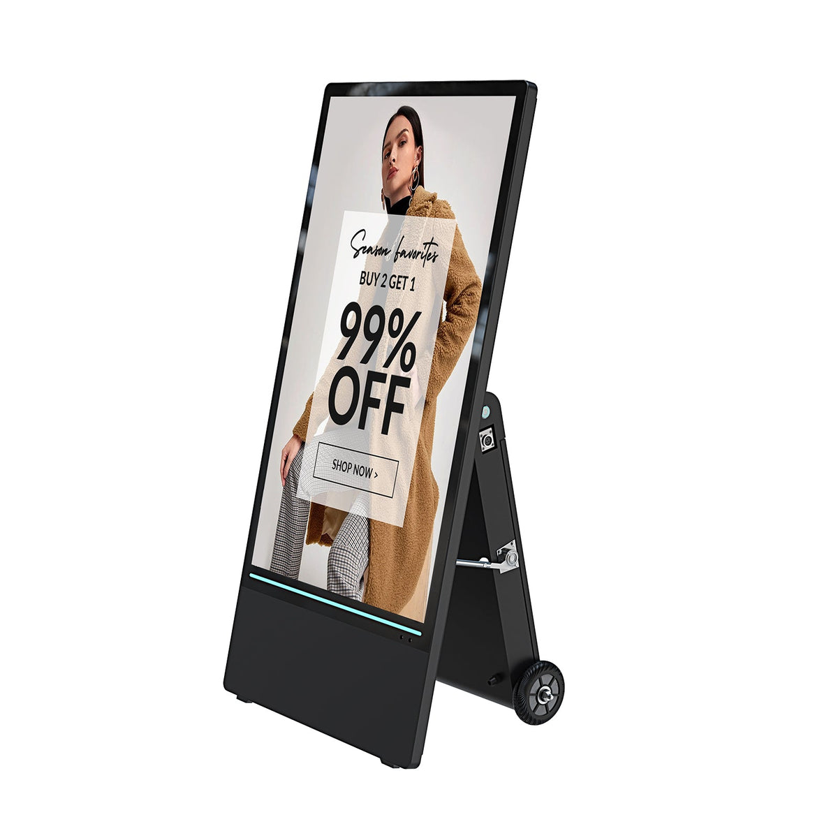 HARZHI Portable Semi Outdoor LCD Screen