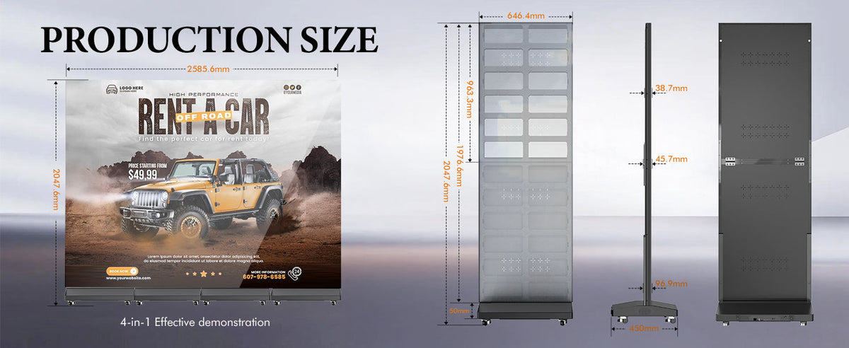 HARZHI commercial display