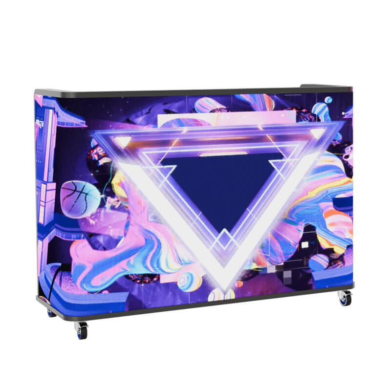 YIXZSWD DJ Booth With LED screen