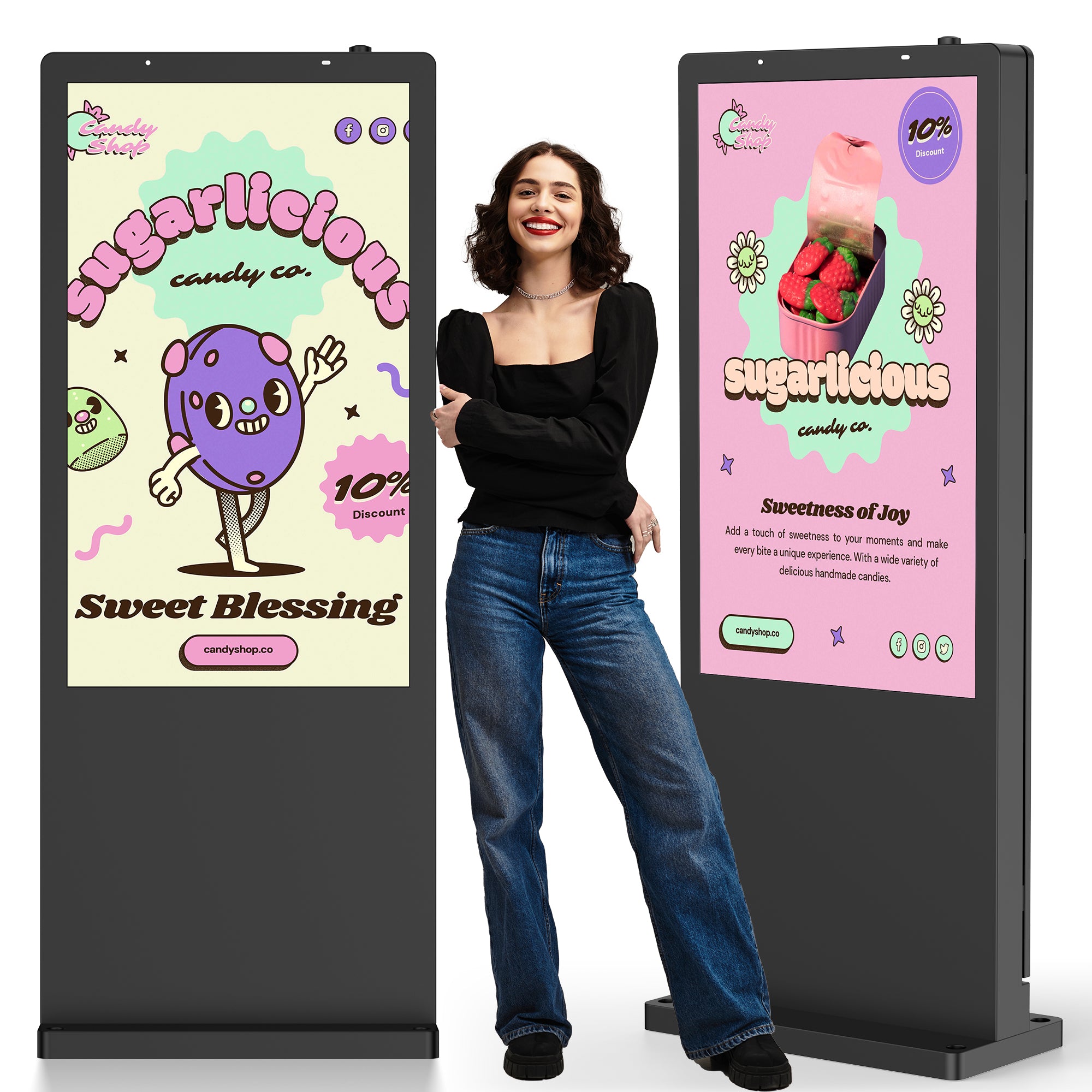 YIXZSWD Outdoor Digital Signage Display