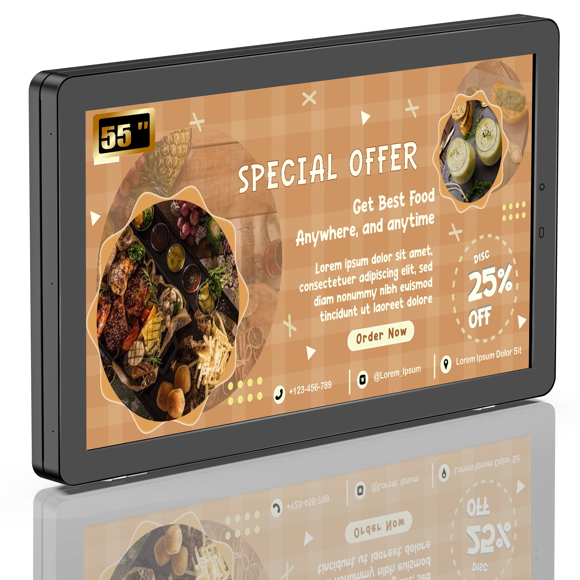YIXZSWD Outdoor Wallmounted Digital Signage