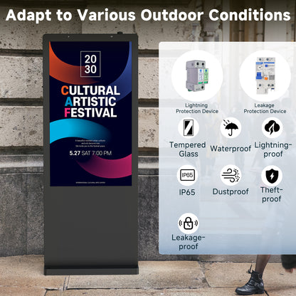 YIXZSWD Outdoor Digital Signage Display