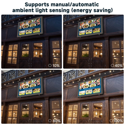YIXZSWD Outdoor Wallmounted Digital Signage