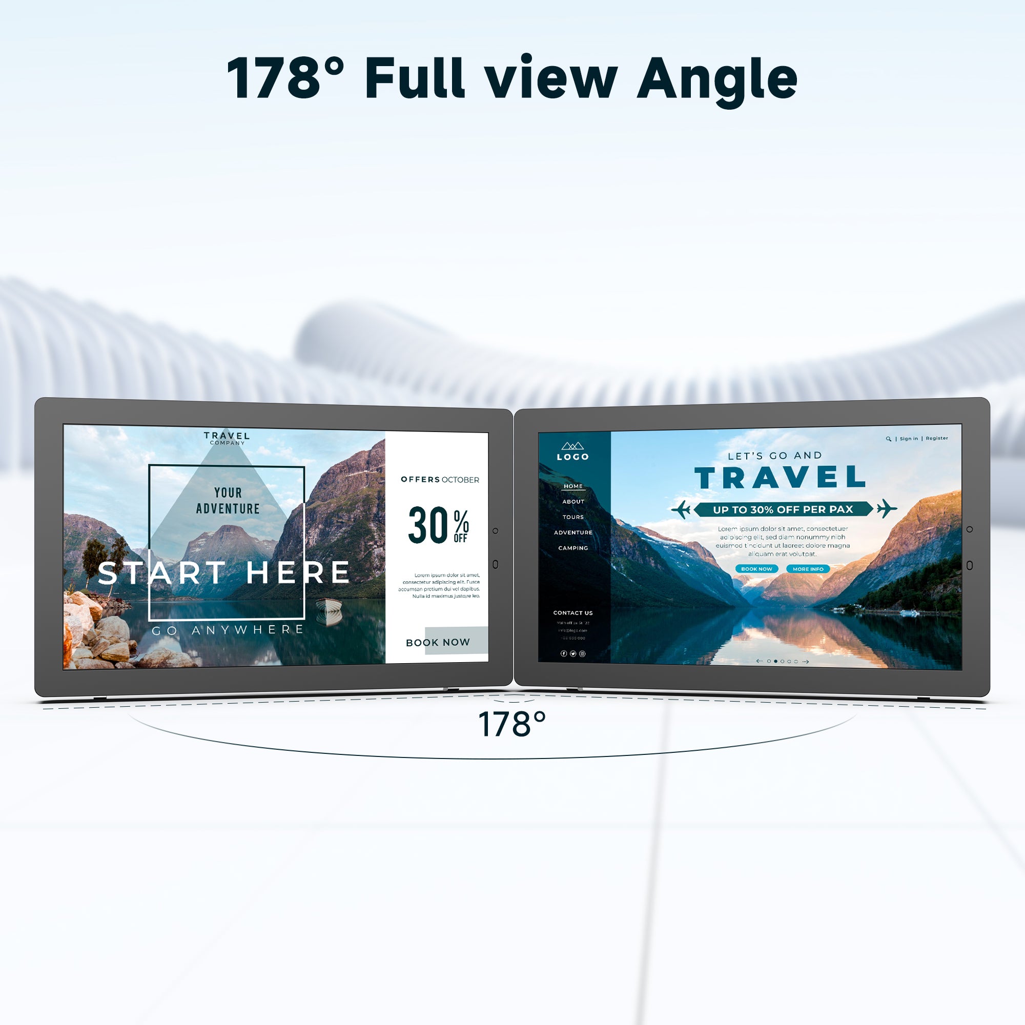 YIXZSWD Outdoor Wallmounted Digital Signage