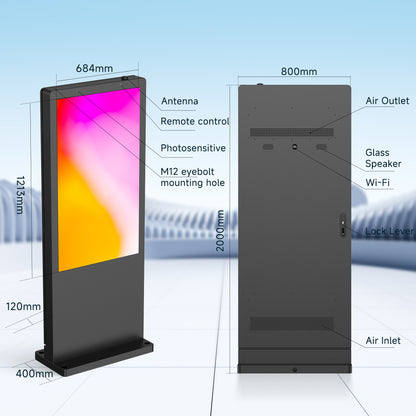 YIXZSWD Outdoor Digital Signage Display