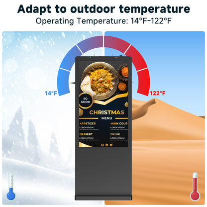 YIXZSWD Outdoor Digital Signage Display