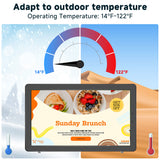 YIXZSWD Outdoor Wall-Mounted Digital Signage