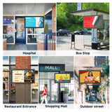 YIXZSWD Outdoor Wall-Mounted Digital Signage