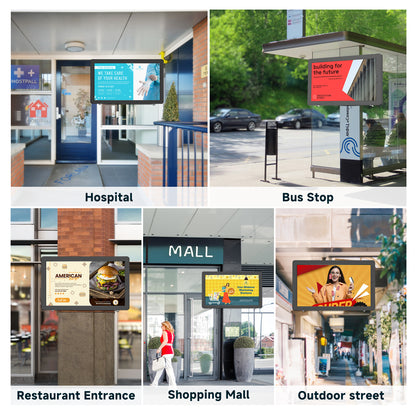 YIXZSWD Outdoor Wallmounted Digital Signage