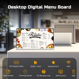 YIXZSWD Desktop Digital Menu board