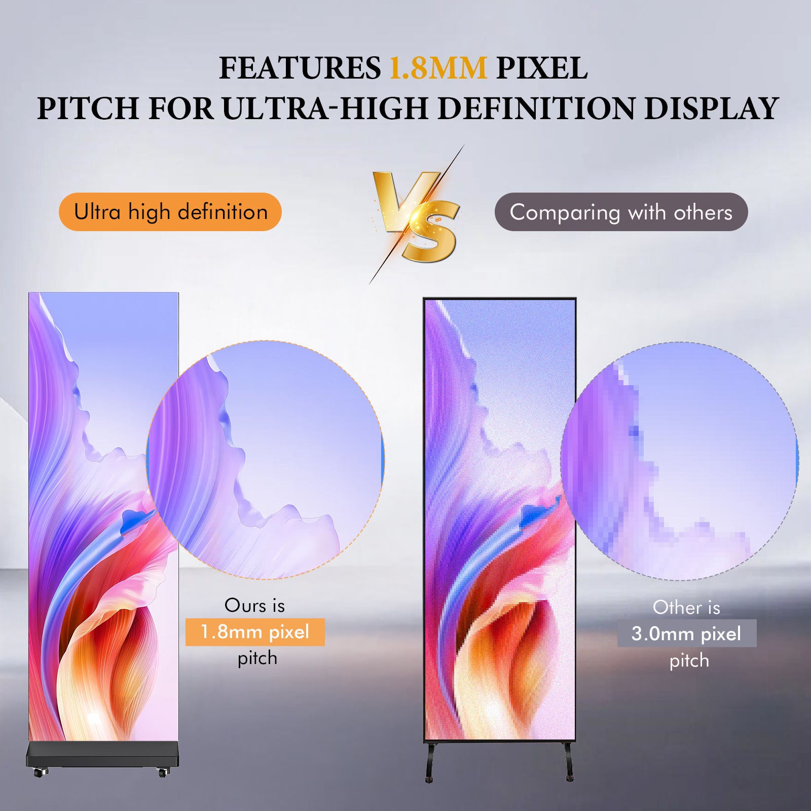 HARZHI Foldable LED Screen Display（Single Unit）