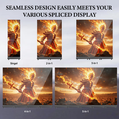 HARZHI Foldable LED Screen Display（2-in-1 Boundle）