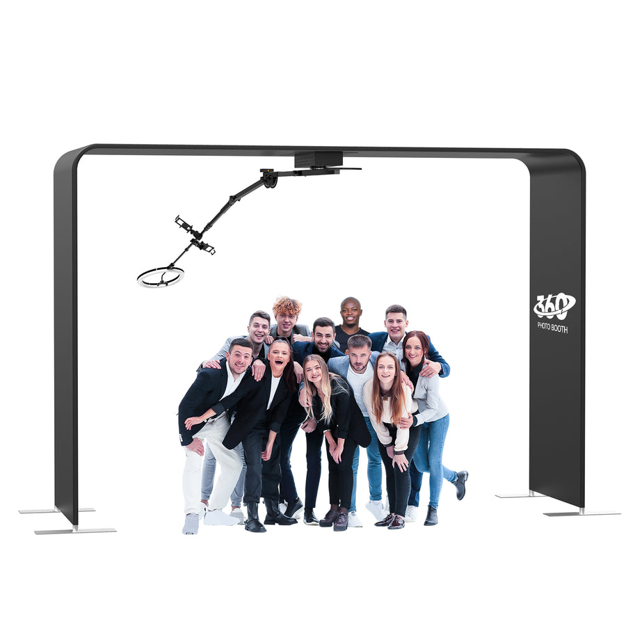 Overhead 360 Photo Booth for professional event video capture