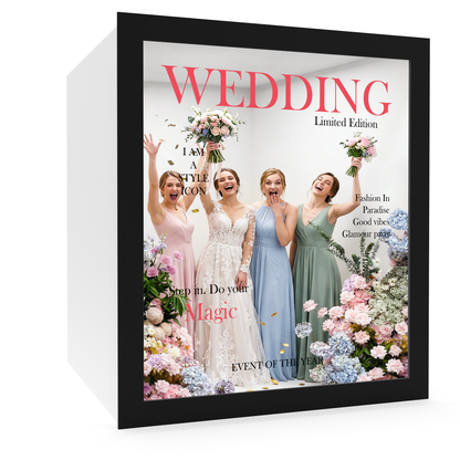 HARZHI Magazine Photo Booth Box