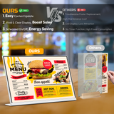 YIXZSWD Desktop Digital Menu board