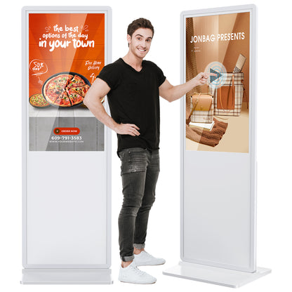 YIXZSWD White Indoor Digital Signage Display