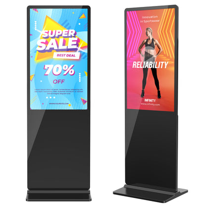 YIXZSWD Black Indoor Digital Signage Display