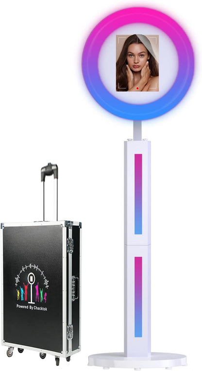 HARZHI 2-in-1 Photo Booth(Strip light)