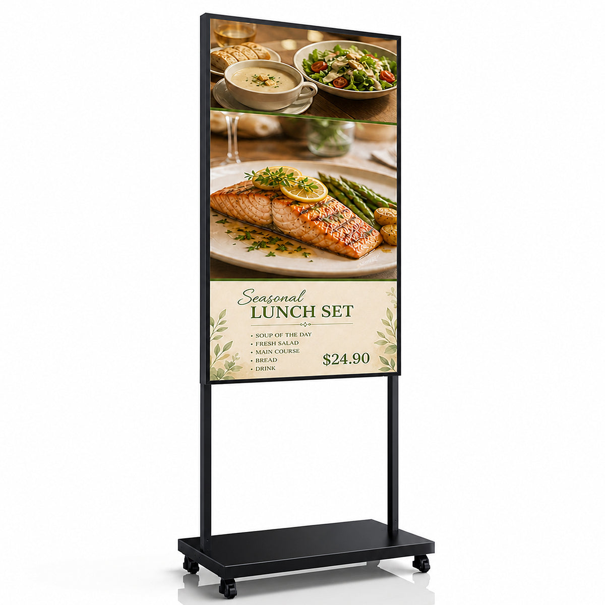 HARZHI Digital Window Advertising Display With 2500nits