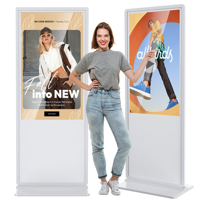 YIXZSWD White Indoor Digital Signage Display