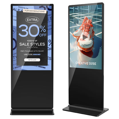 YIXZSWD Black Indoor Digital Signage Display