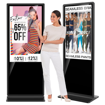 YIXZSWD Black Indoor Digital Signage Display