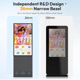 YIXZSWD Outdoor Digital Signage Display with 3000nits