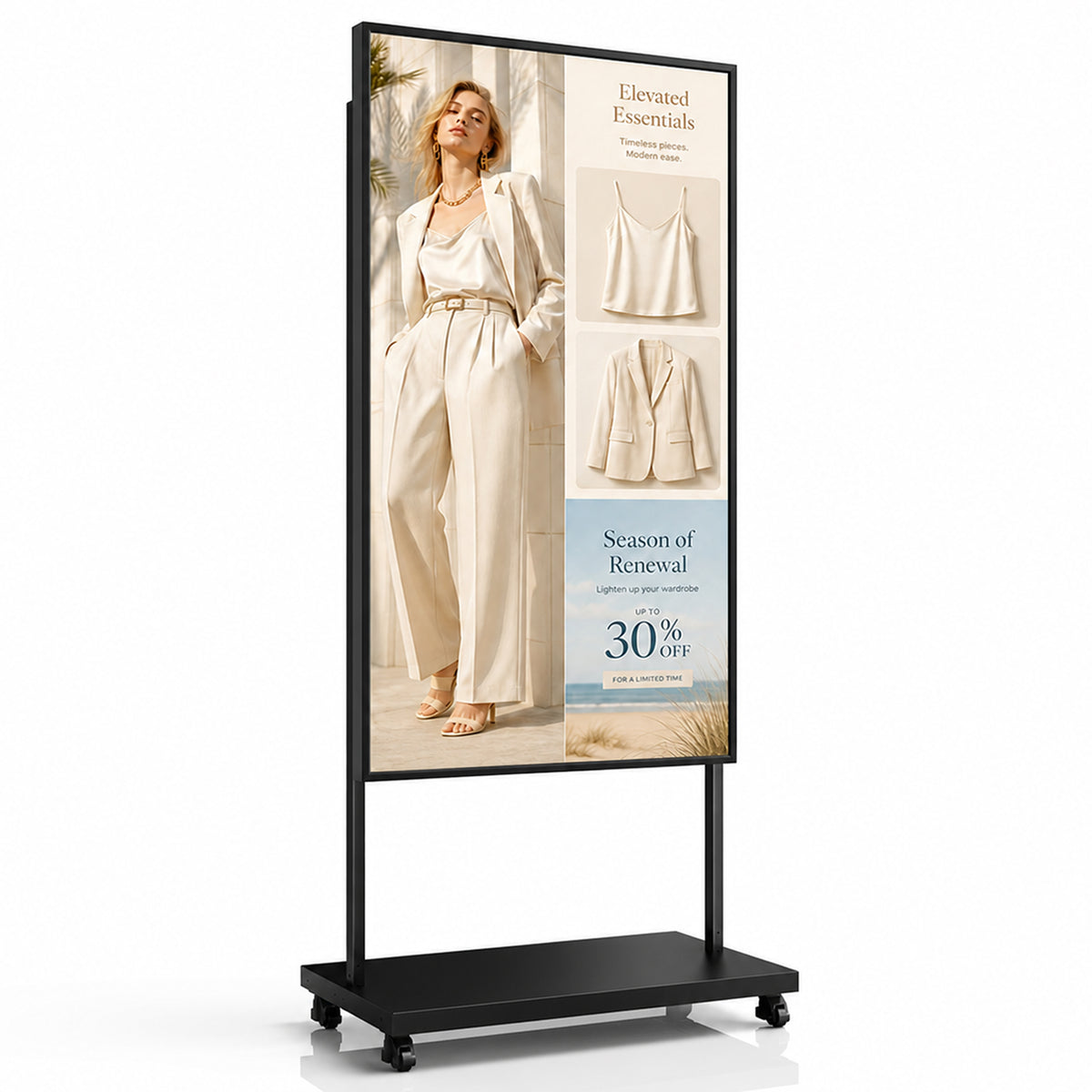 HARZHI Digital Window Advertising Display With 2500nits
