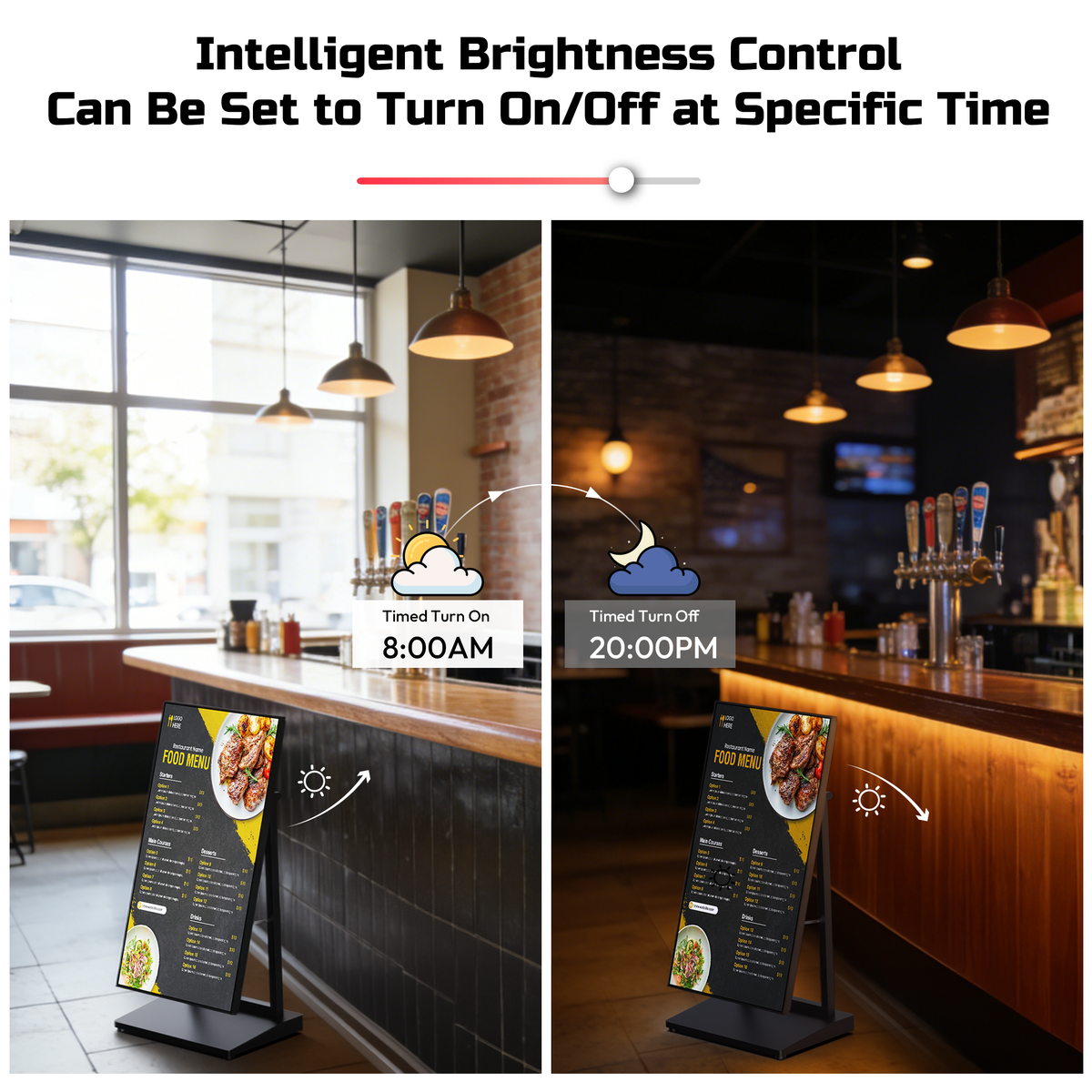 HARZHI A-Frame Indoor Digital Signage