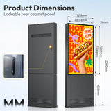 YIXZSWD Outdoor Digital Signage Display with 3000nits