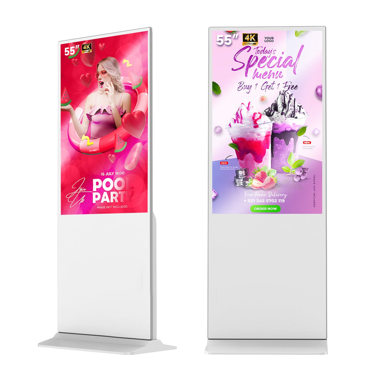 HARZHI Floor standing Digital Signage 32" - 65"