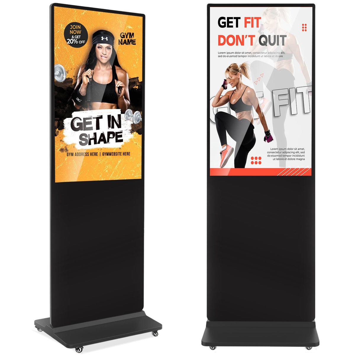 HARZHI Floor standing Digital Signage 32" - 65"