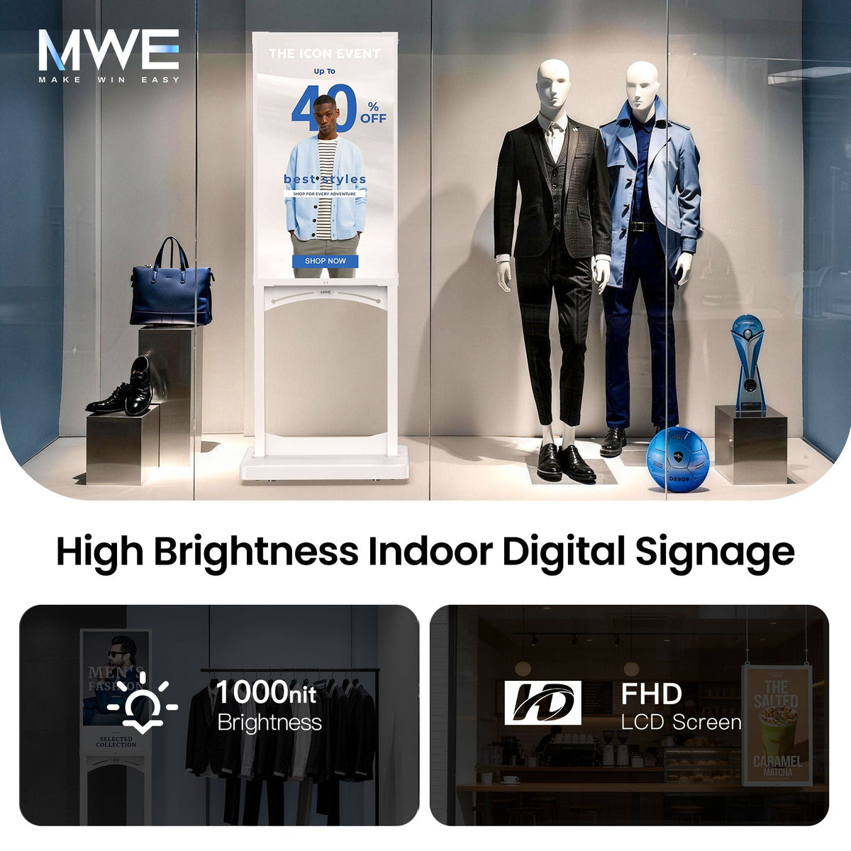 HARZHI Indoor Digital Signage Display 32/43 Inch