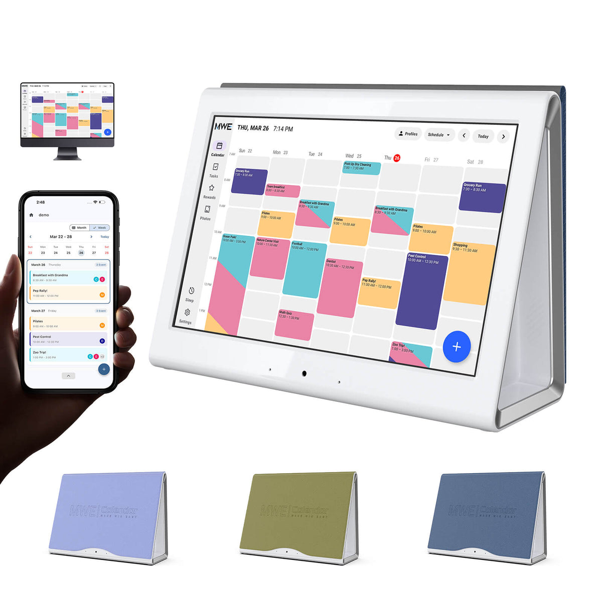 HARZHI 10.1" Smart Digital Calendar