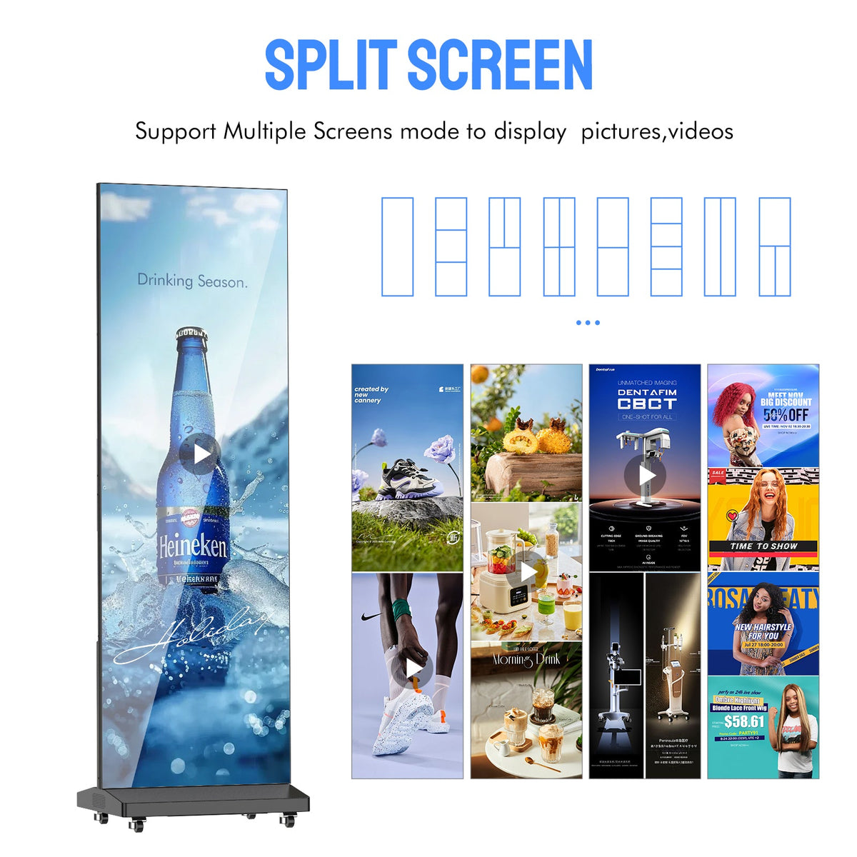 HARZHI commercial display