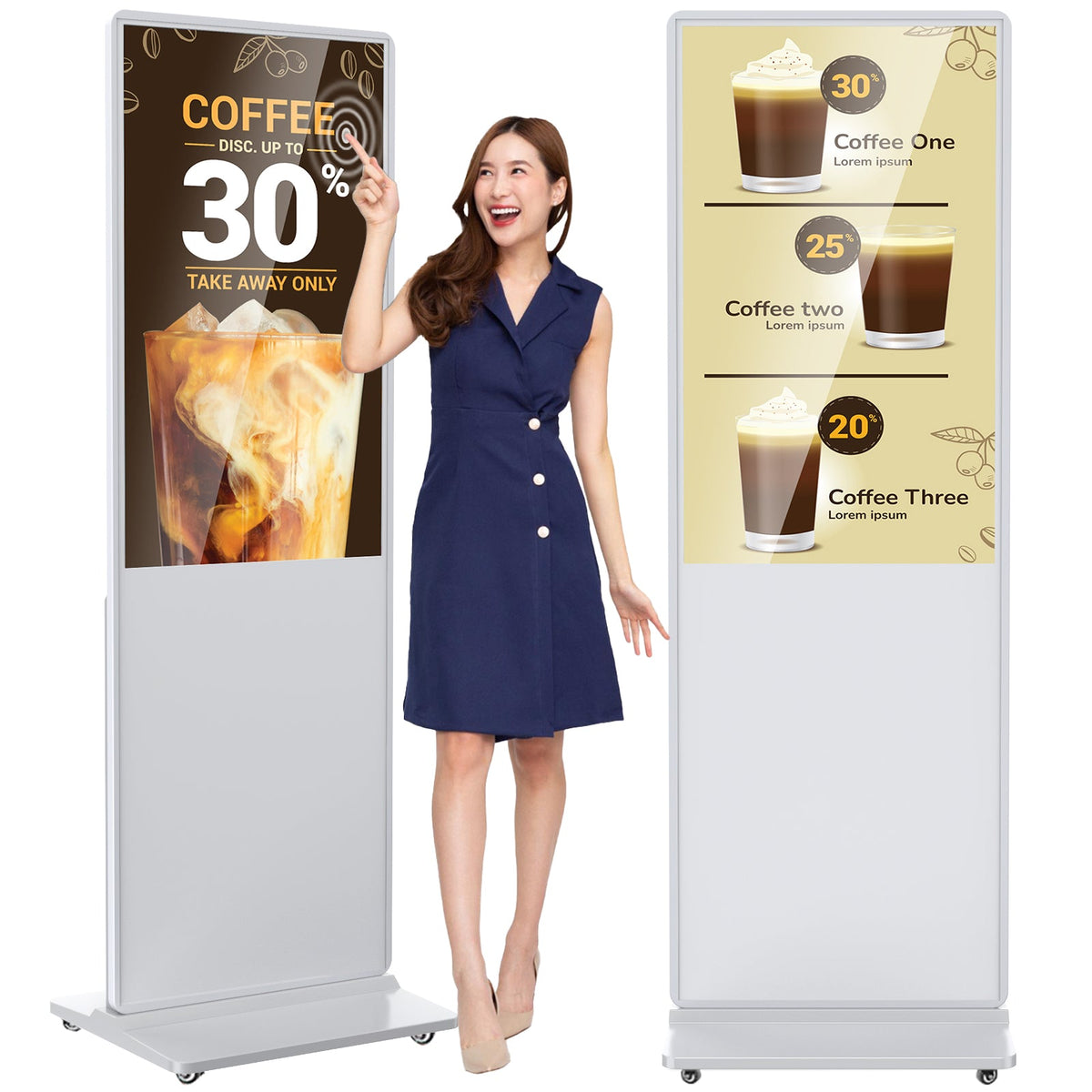 HARZHI Floor standing Digital Signage 32" - 65"