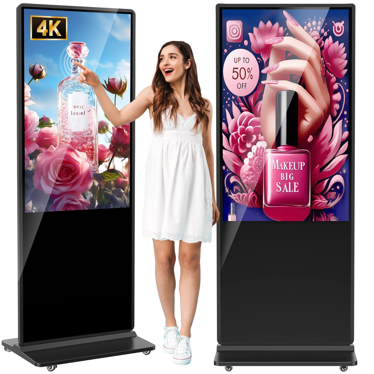 HARZHI Floor standing Digital Signage 32" - 65"