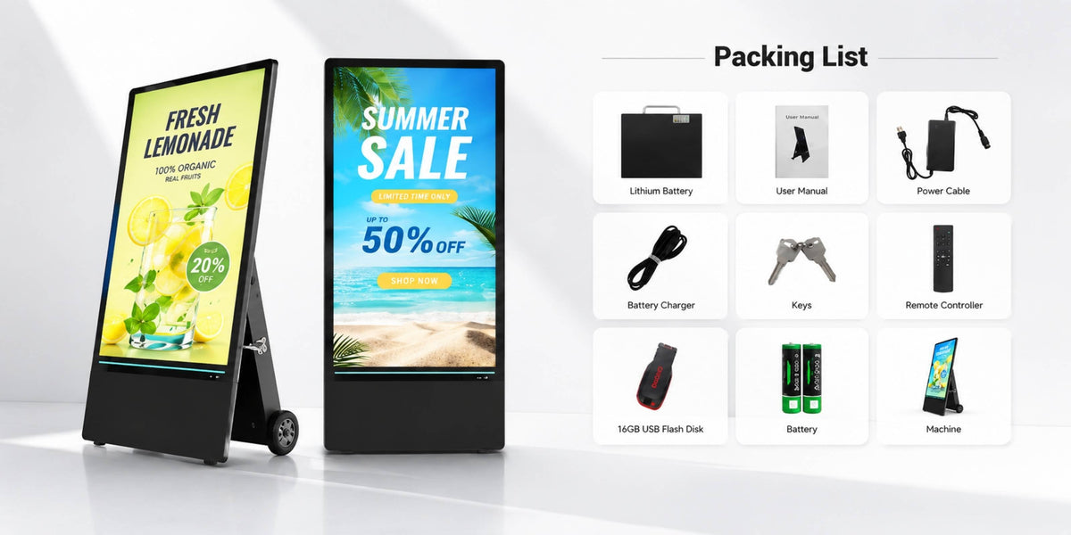 HARZHI commercial display