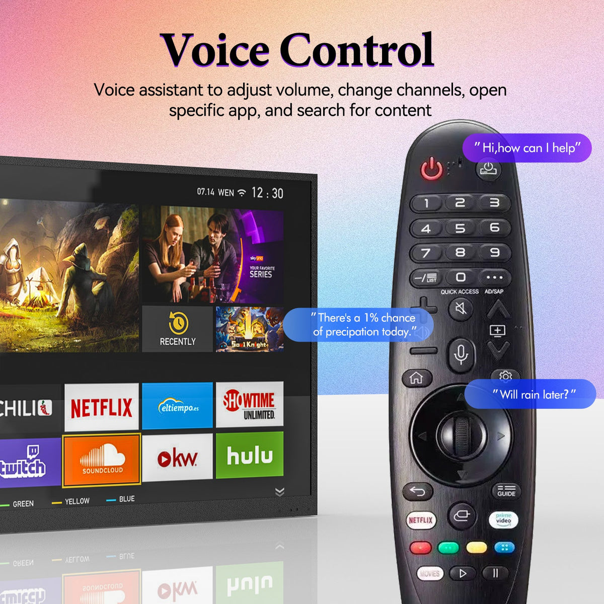 HARZHI 4K Ultra-Bright Outdoor Smart TV (55" / 65" / 75")