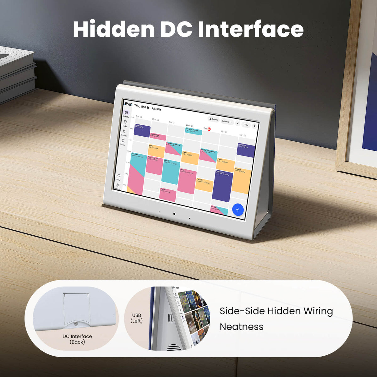 HARZHI 10.1" Smart Digital Calendar