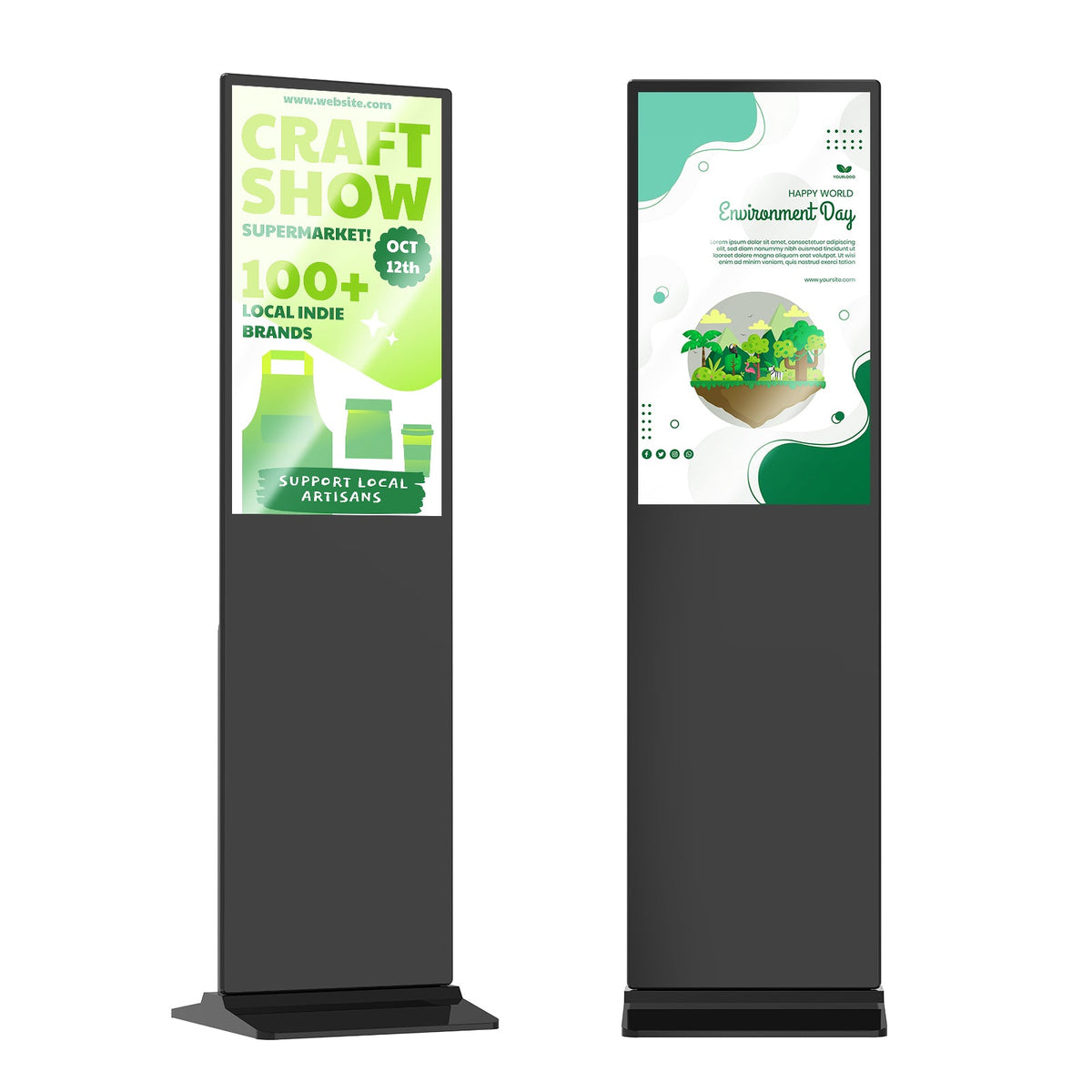HARZHI Floor standing Digital Signage 32" - 65"