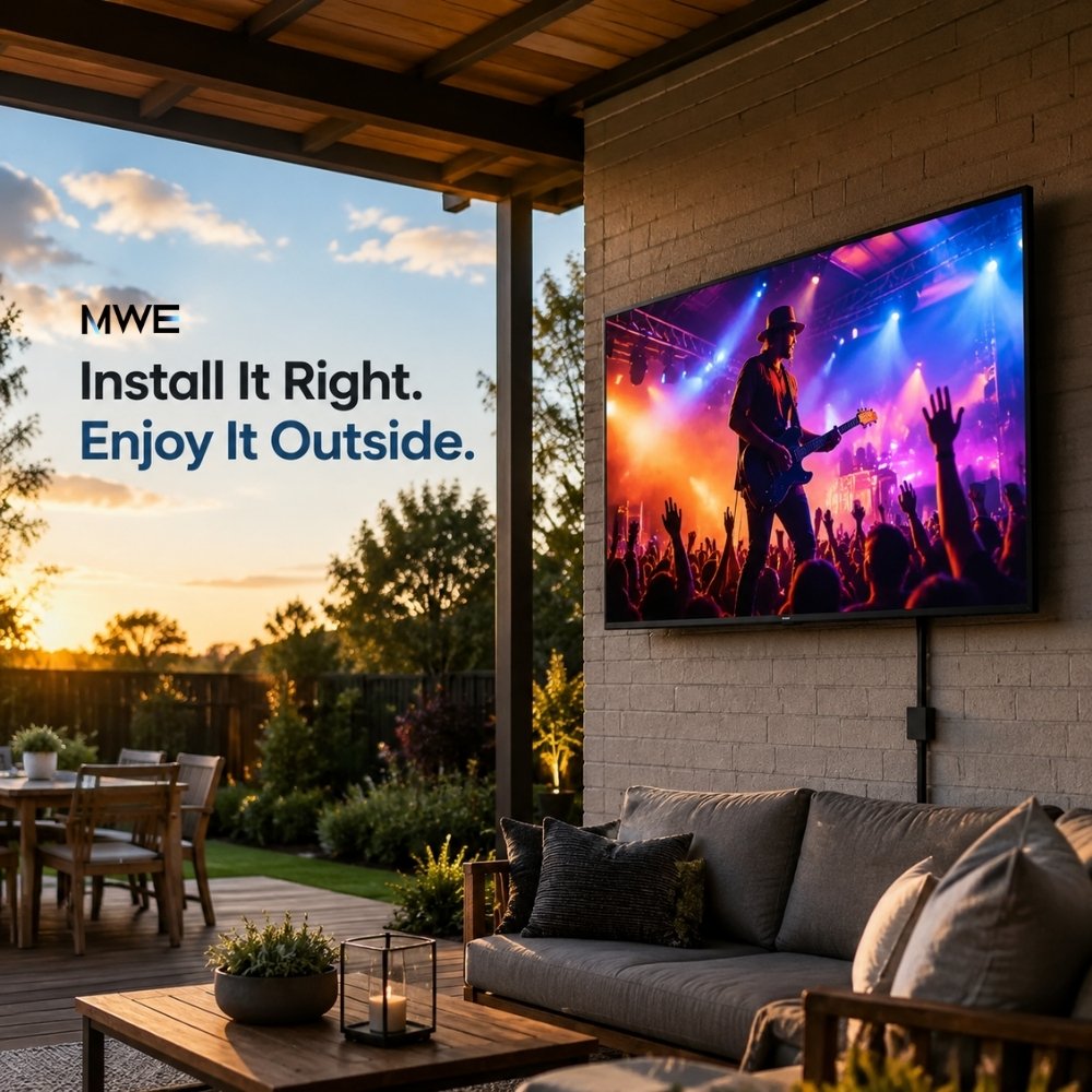 Outdoor TV Installation: What to Plan Before You Mount the Screen