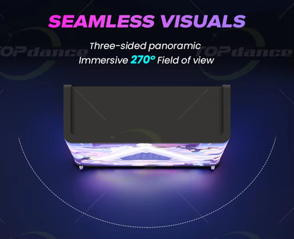 YIXZSWD DJ Booth With LED screen