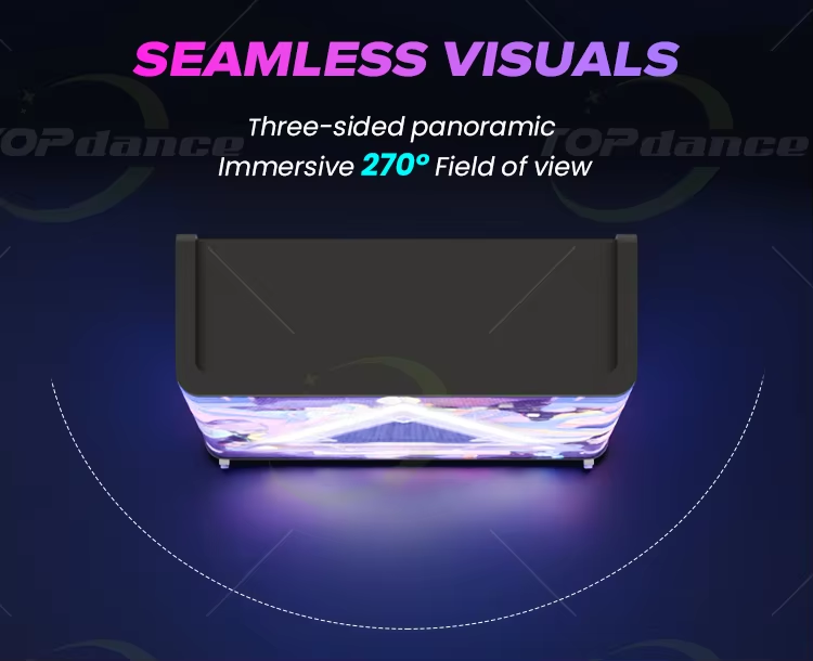 YIXZSWD DJ Booth With LED screen