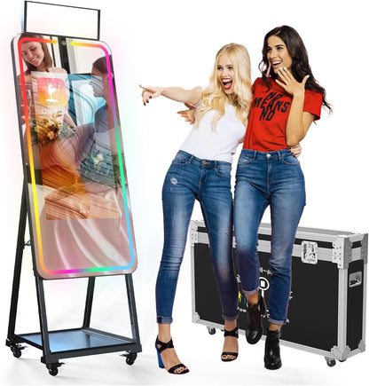 HARZHI 49" Magic Mirror Photo Booth